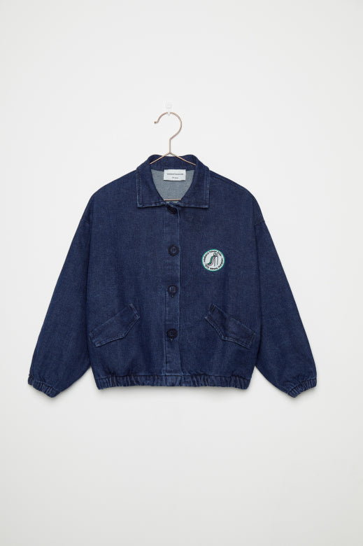 Bomber denim jacket