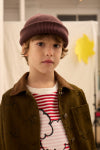 City dog all over canvas jacket