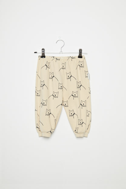 City dog all over baby sweatpants