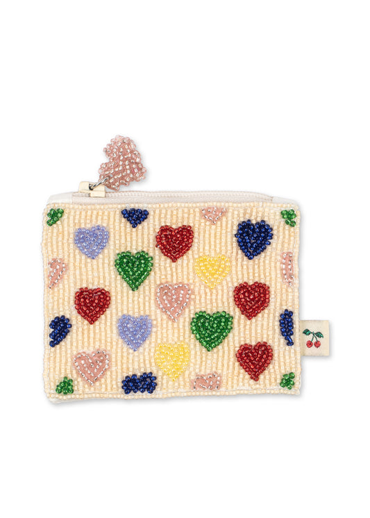 Coeur Beaded Wallet