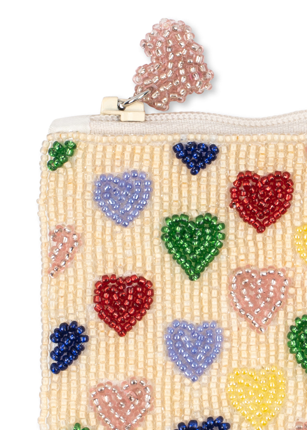 Coeur Beaded Wallet