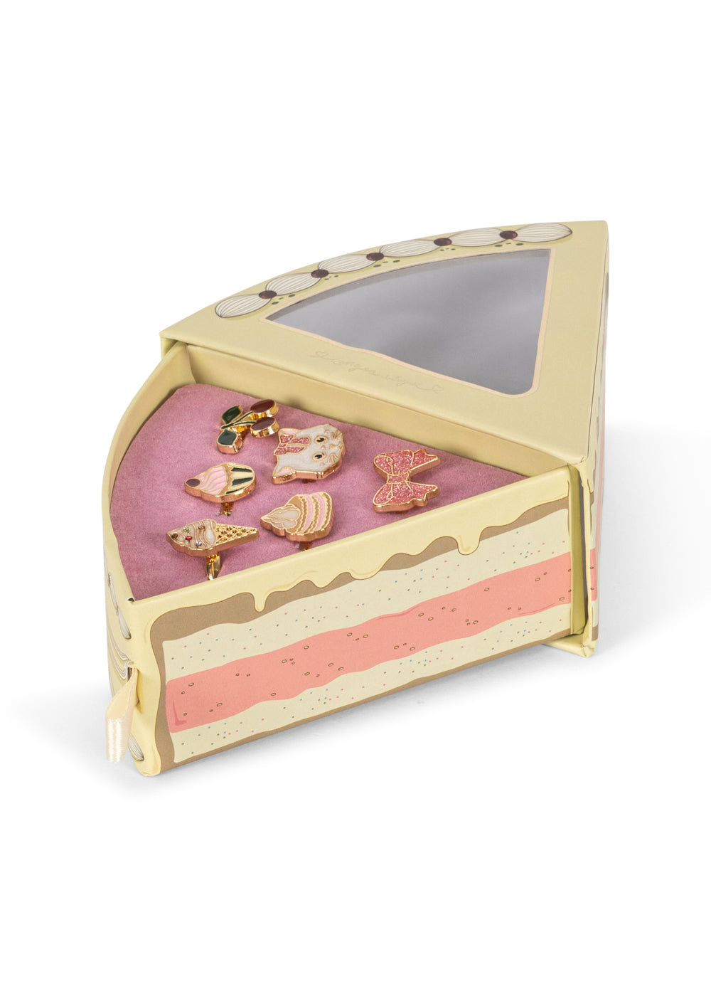 Kitty Sweets Ring Set 6 Pcs