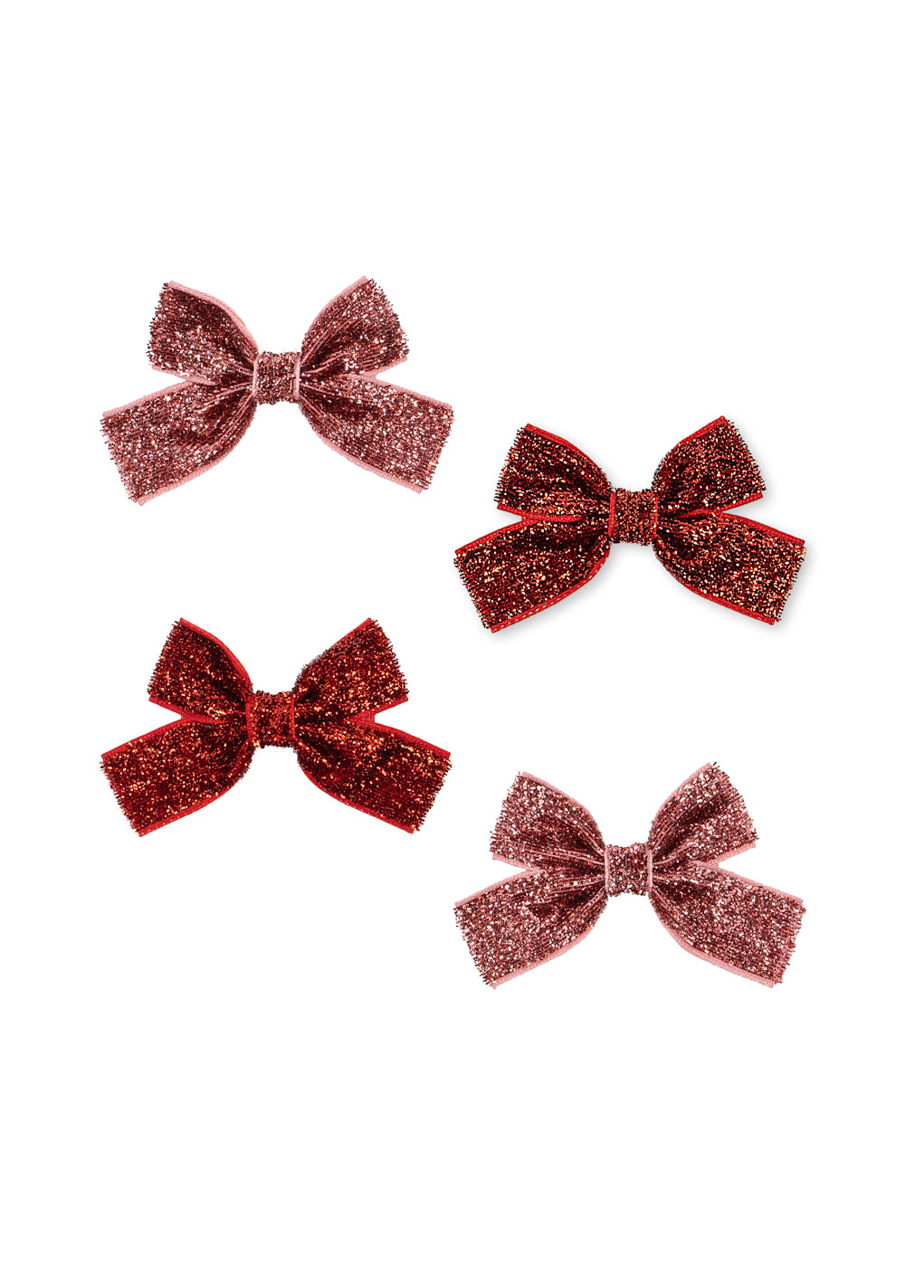 4 Pack Micki Bow Hair Clips