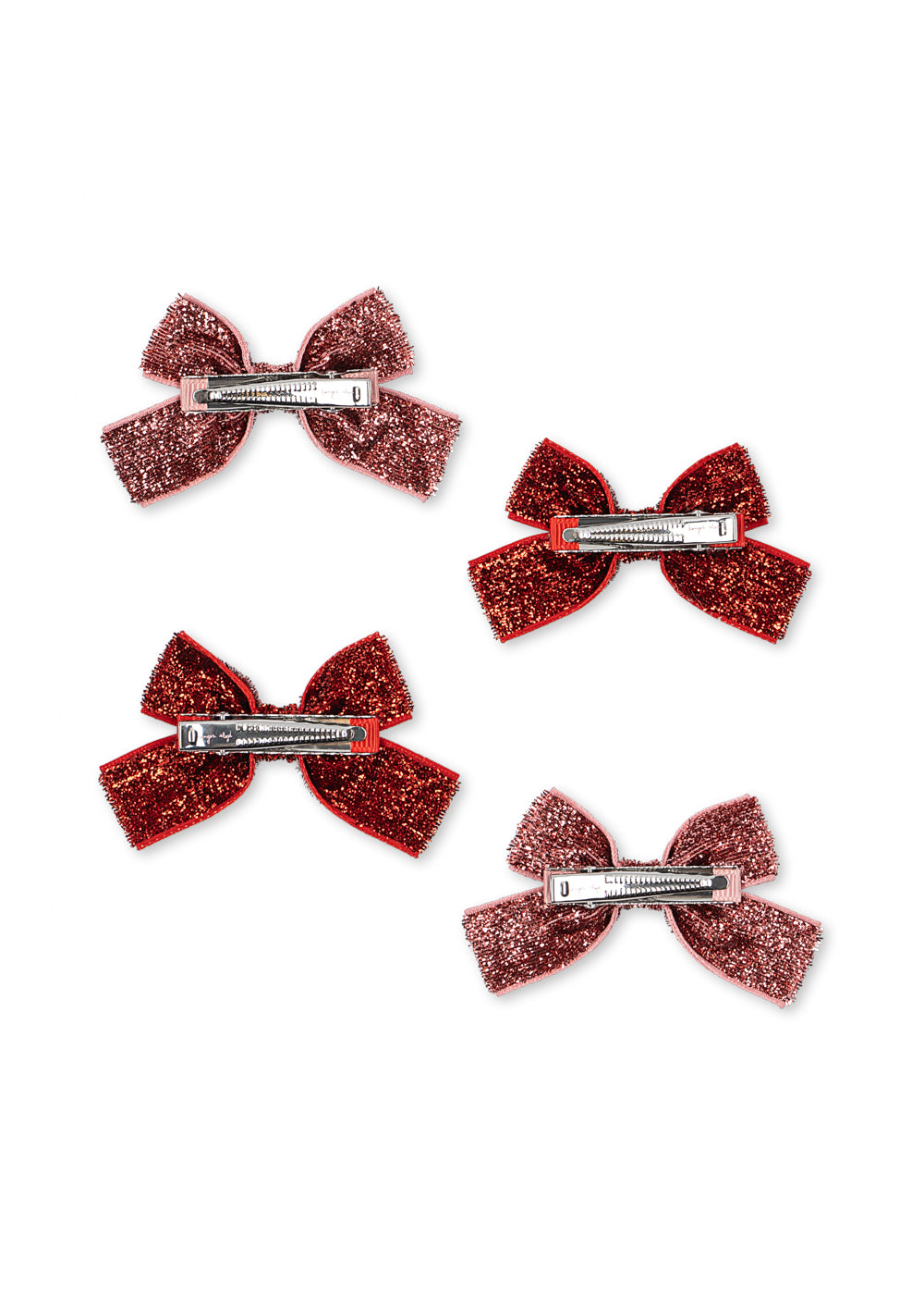 4 Pack Micki Bow Hair Clips