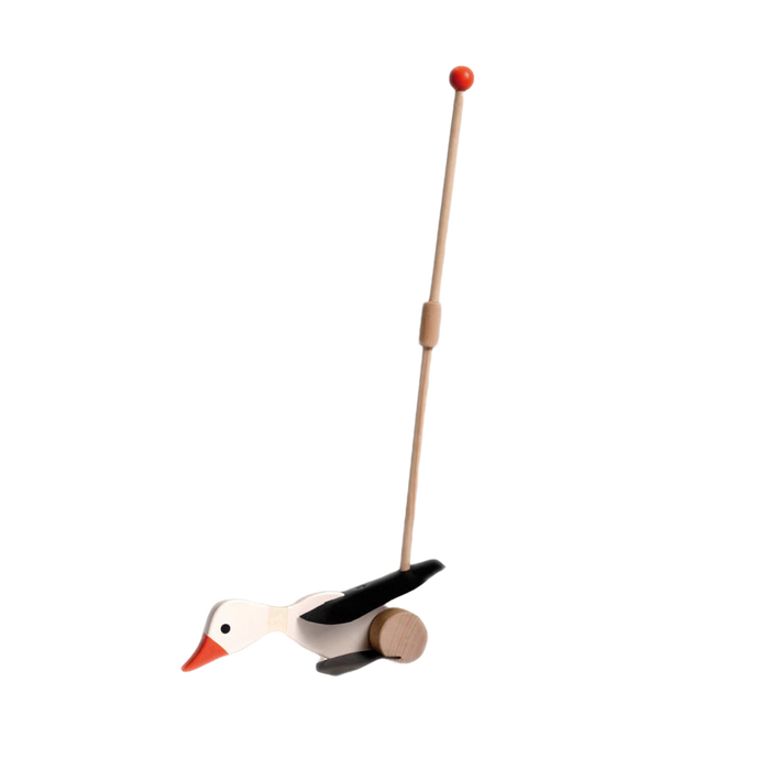 Push-Along Goose