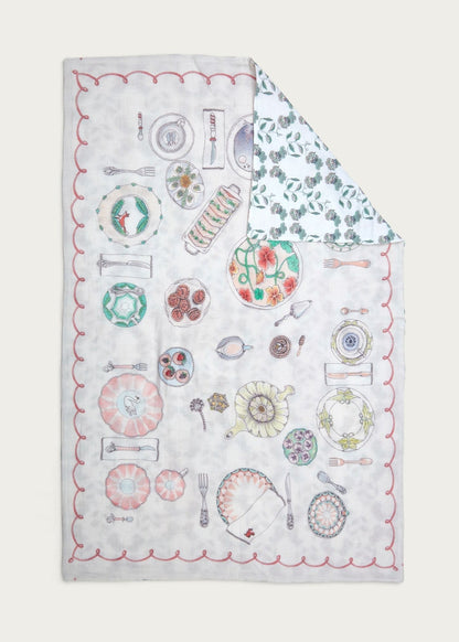 Peas in a Pod Baby Muslin Swaddle