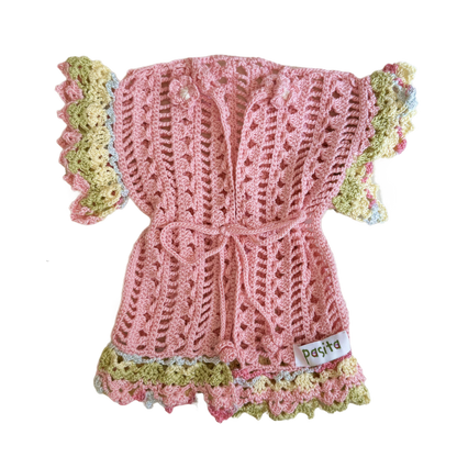 Soft Pink Loose-knit sweater