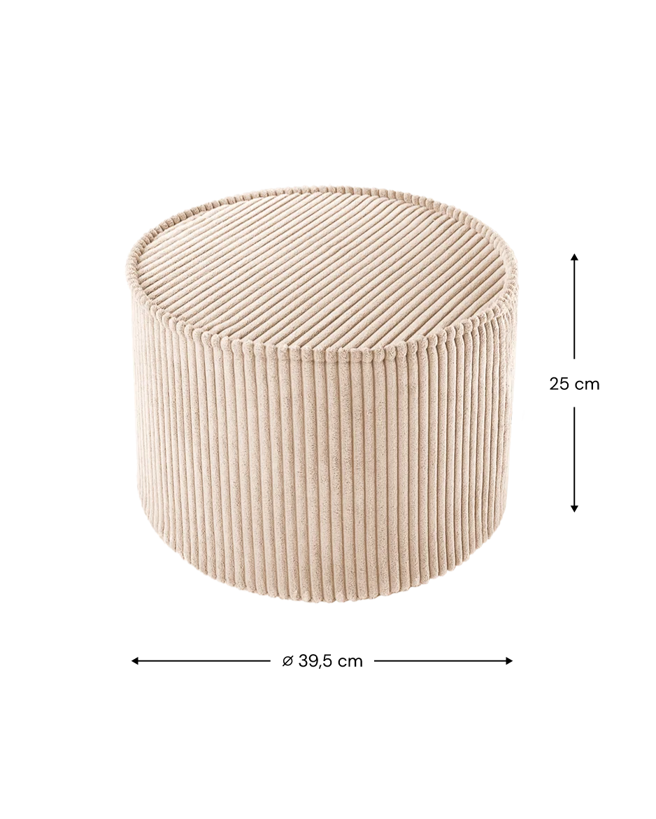 Brown Sugar Pouffe