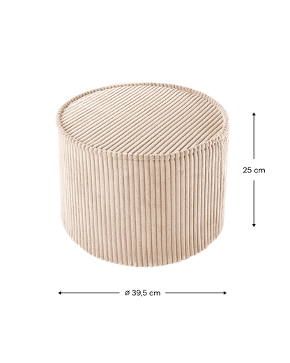 Brown Sugar Pouffe