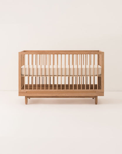 Pure oak wood evolving crib + evolving junior kit