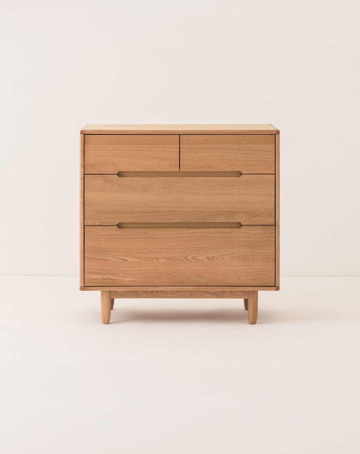 Pure oak wood dresser
