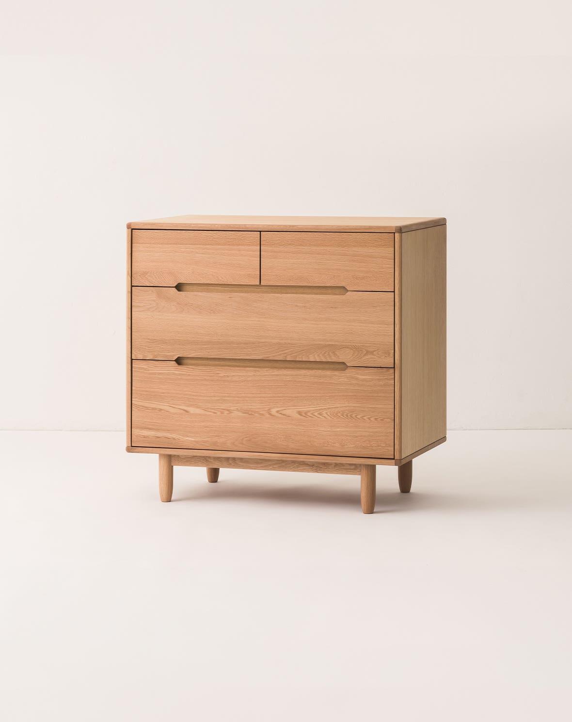 Pure oak wood dresser