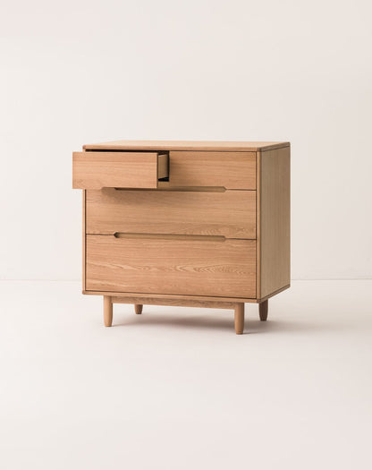 Pure oak wood dresser