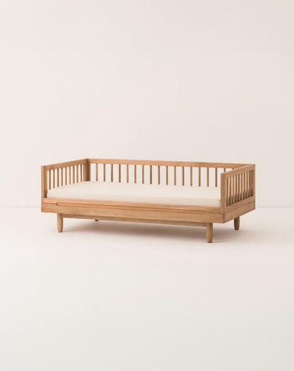 Pure oak wood evolving crib + evolving junior kit