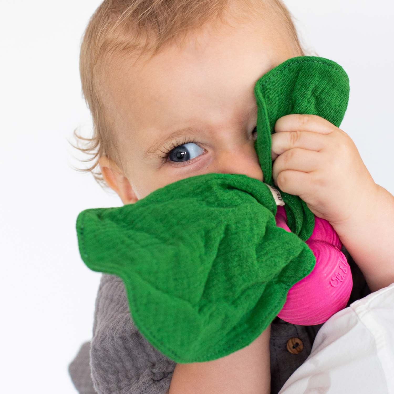 Ramona the Radish Mini Doudou-Mordedor Bebé