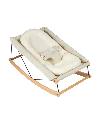 Growing Green new born twill bouncer cushion