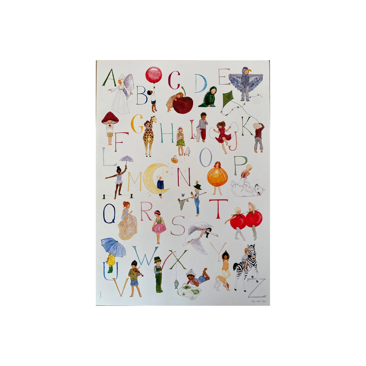 ABC Poster small (English alphabet)