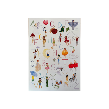 ABC Poster small (English alphabet)