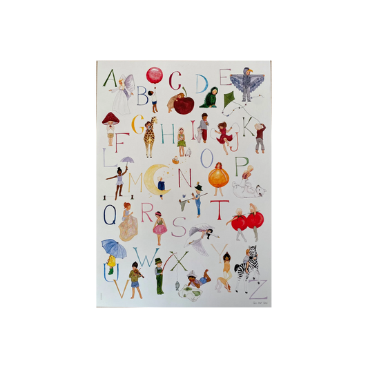 ABC Poster small (English alphabet)