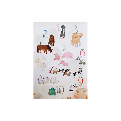 Number Poster small