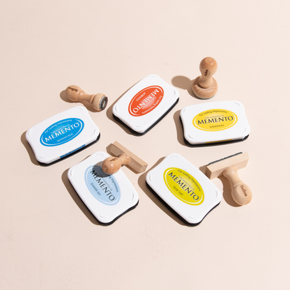 Tintas de colores papel - Memento