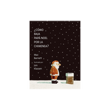 ¿Cómo baja Papá Noel por la chimenea?