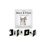 Baby's Black and White Contrast Book: High-Contrast Art for Visual Stimulation at Tummy Time