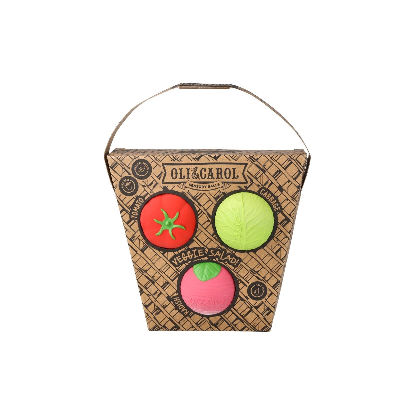 Veggie Salad Pelotas Sensoriales