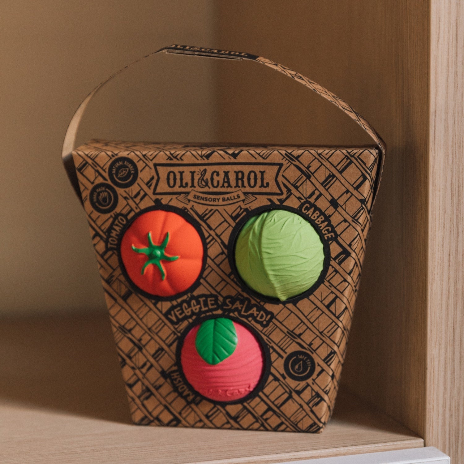 Veggie Salad Pelotas Sensoriales