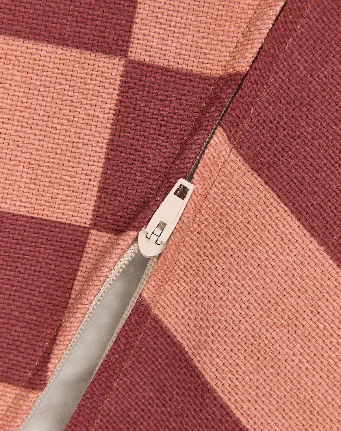 Round beanbag - kid size - Vibes - maroon tiles